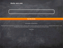 Tablet Screenshot of doctor-serv.com